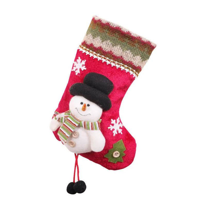 BowLift | Christmas Stockings Gift Bag Flannel Small Size Hanging Decorations