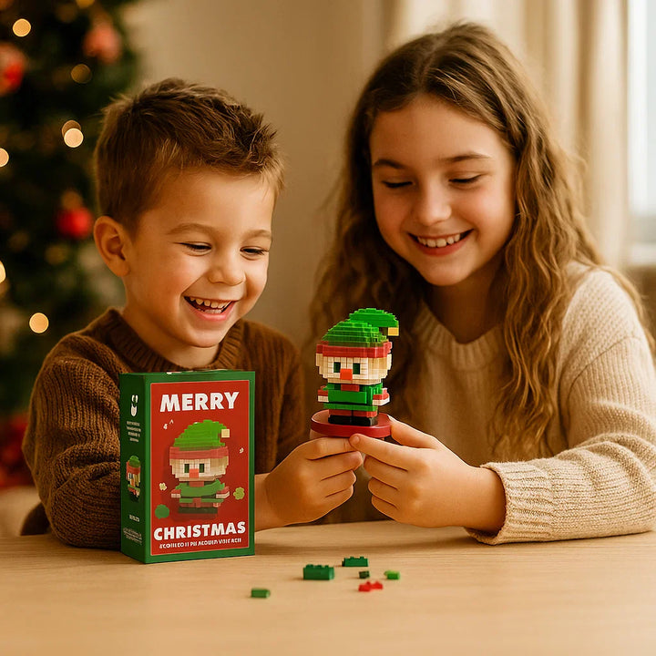BowLift | Creative Building Block Christmas Figures - Fun for the Whole Family