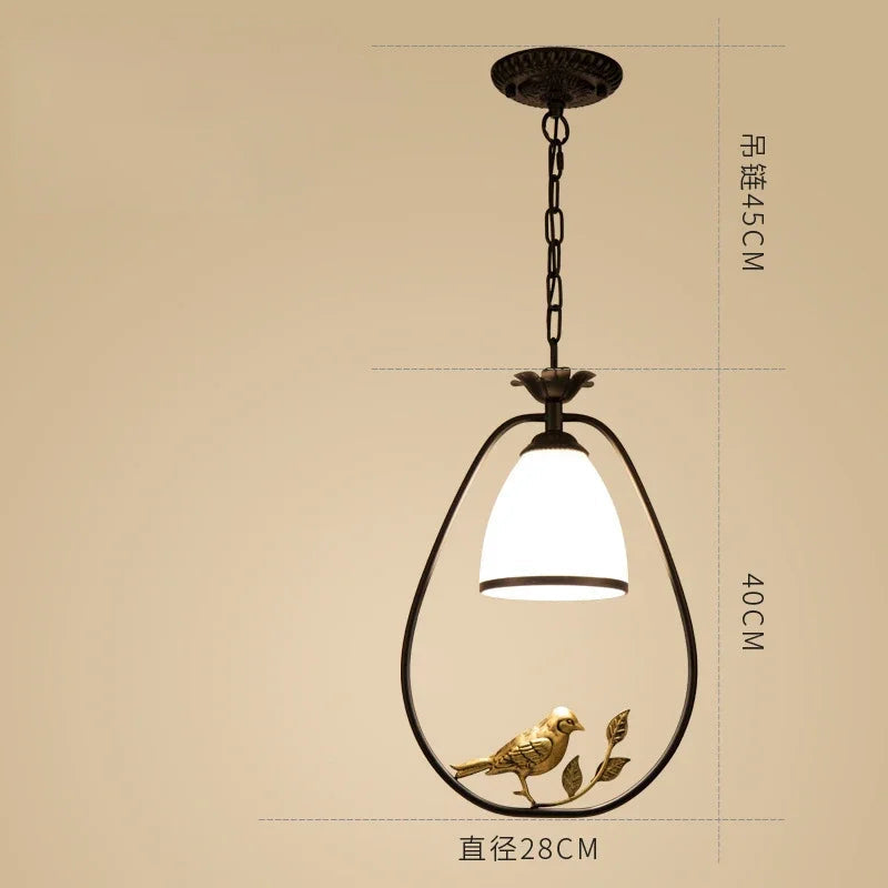 BowLift | GlassAura | Modern chandelier made of glass & iron