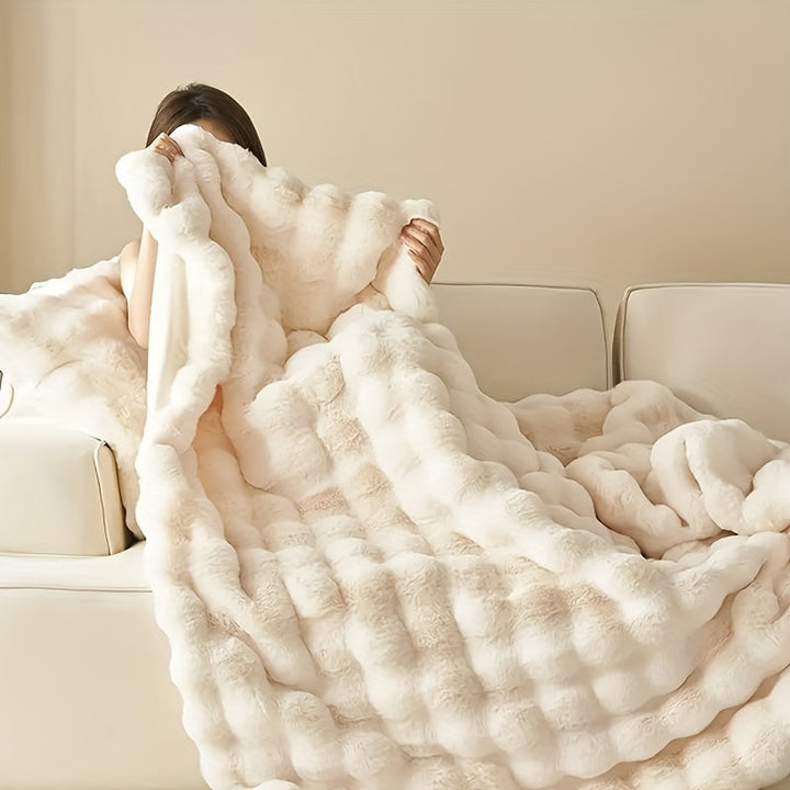 BowLift | Elegant Rabbit Fleece Blanket - Luxury and Durable