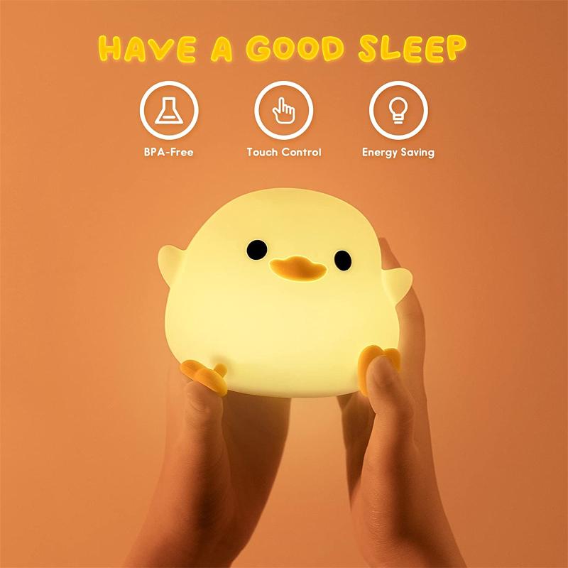 BowLift | DuckieLight | Calming Night Light for Better Sleep - Dimmable Children's Lamp
