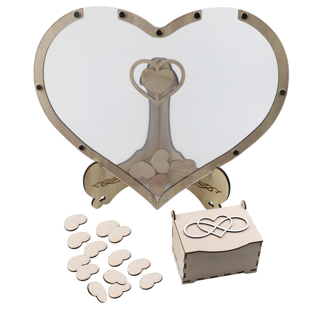 BowLift | Heart guest book