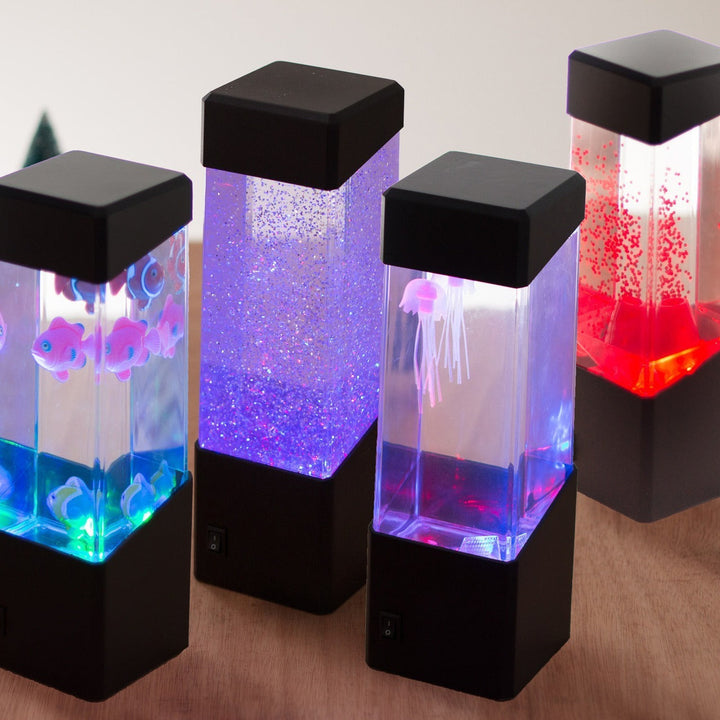 BowLift | LED Jellyfish Lamp with Soft Glow – Aquatic Decor for Home, Office, and Relaxation Spaces