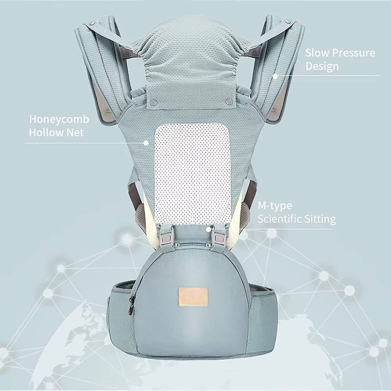 BowLift | Baby Carrier with Hip Seat and Soft Padding
