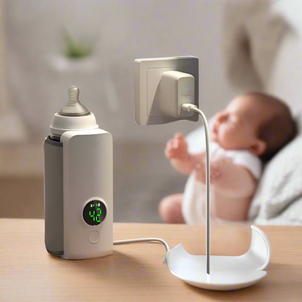 BowLift | Rechargeable Portable Travel Bottle Warmer Black Nov