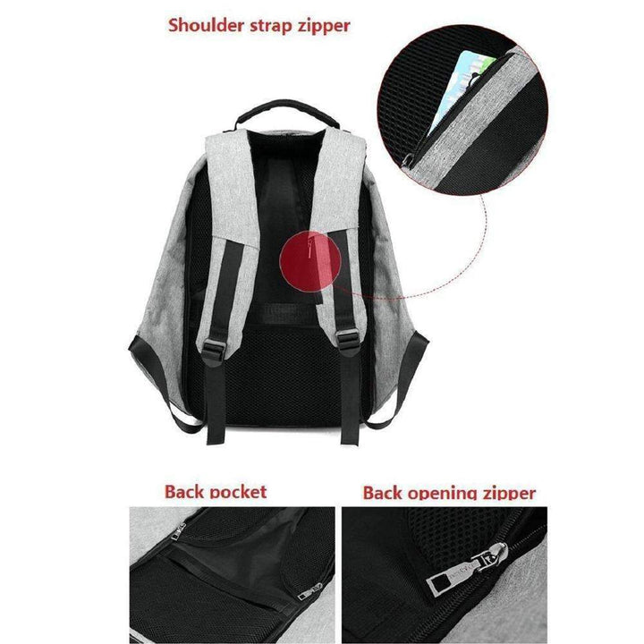 BowLift | Multifunctional Anti-Theft USB Charging Backpack - Keeping Your Valuables Safer!