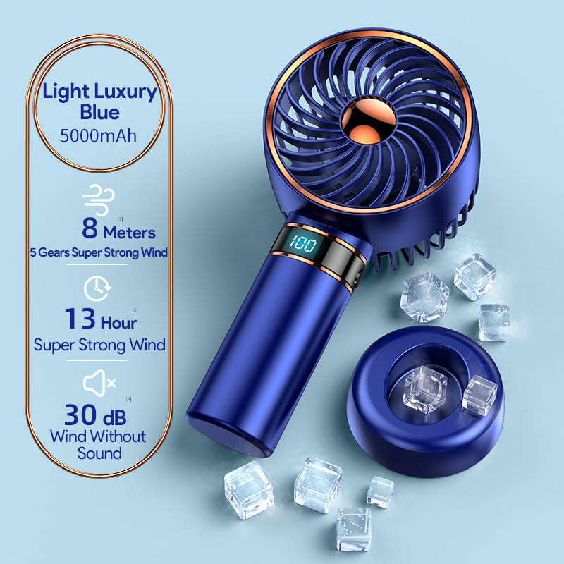 Portable 5000mAh Handheld Mini Air Conditioner Fan | Bowlift