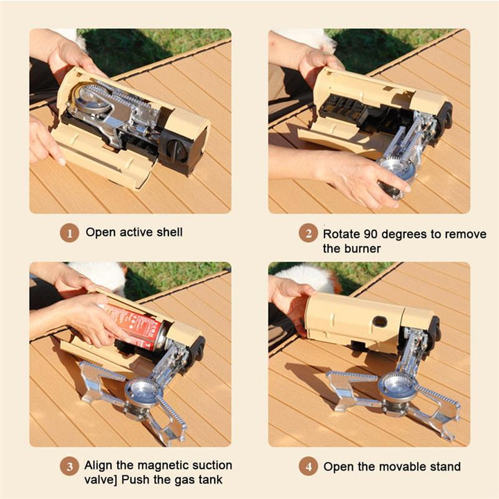 Cook & Go — Ignite your adventure fire in seconds, no matter where you are! | Bowlift