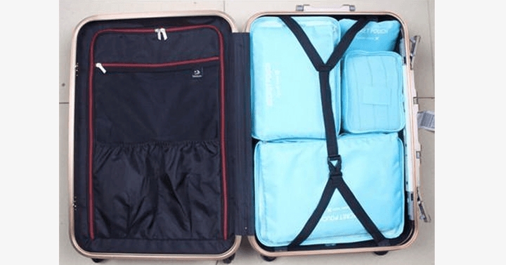 BowLift | Portable Luggage - Transparent Mesh Top - Organize Your Clothes Compactly and Stylishly!