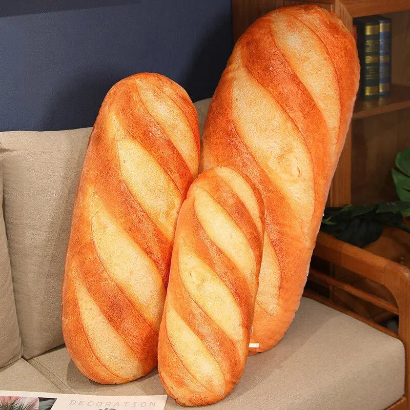 BowLift | BAGUETTINA – Plush French Bread Pillow for Cozy Comfort