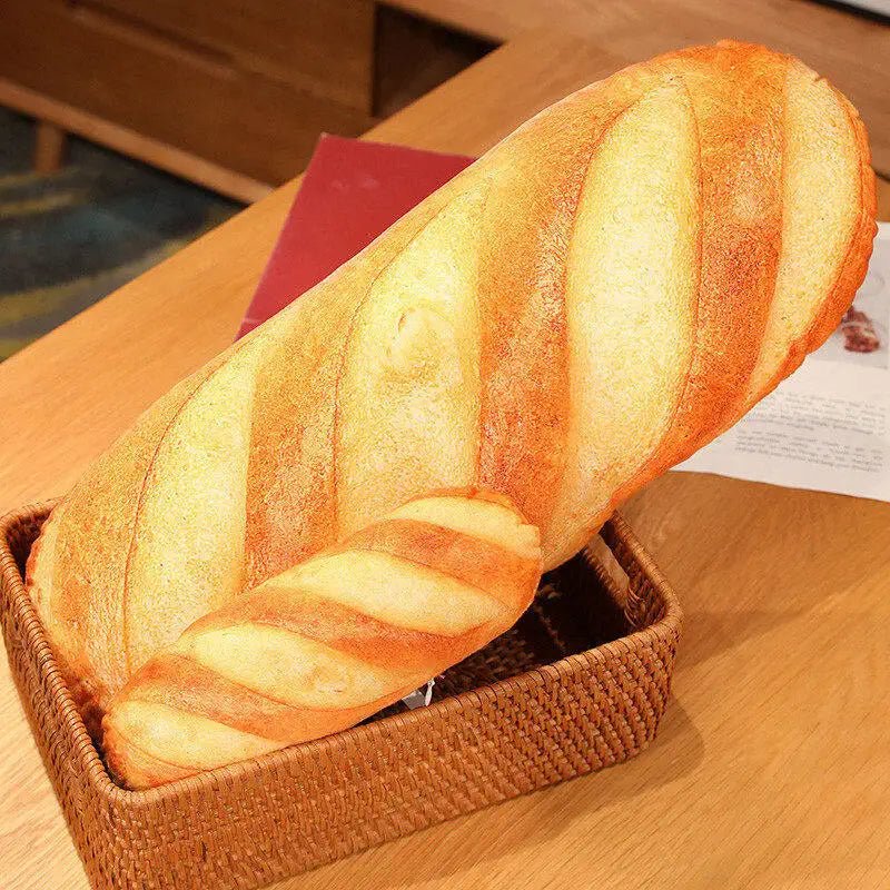 BowLift | BAGUETTINA – Plush French Bread Pillow for Cozy Comfort