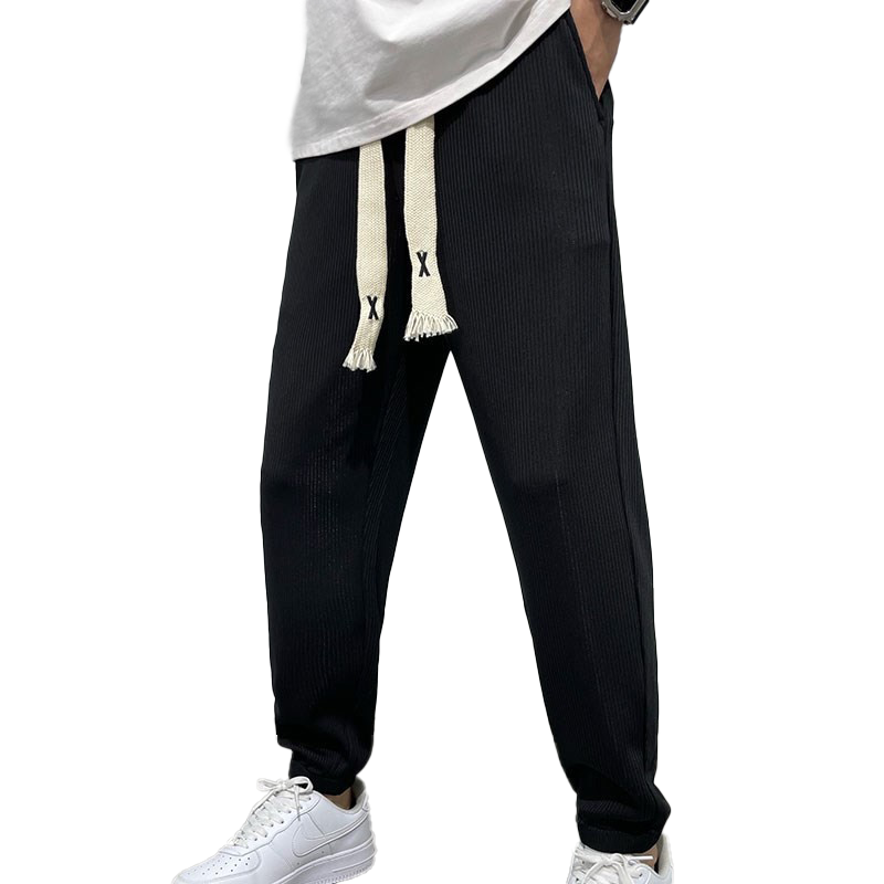 BowLift | Loose Ice Silk Trousers
