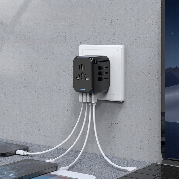 BowLift | Ultimate Travel Power Hub: All-in-One Universal Adapter