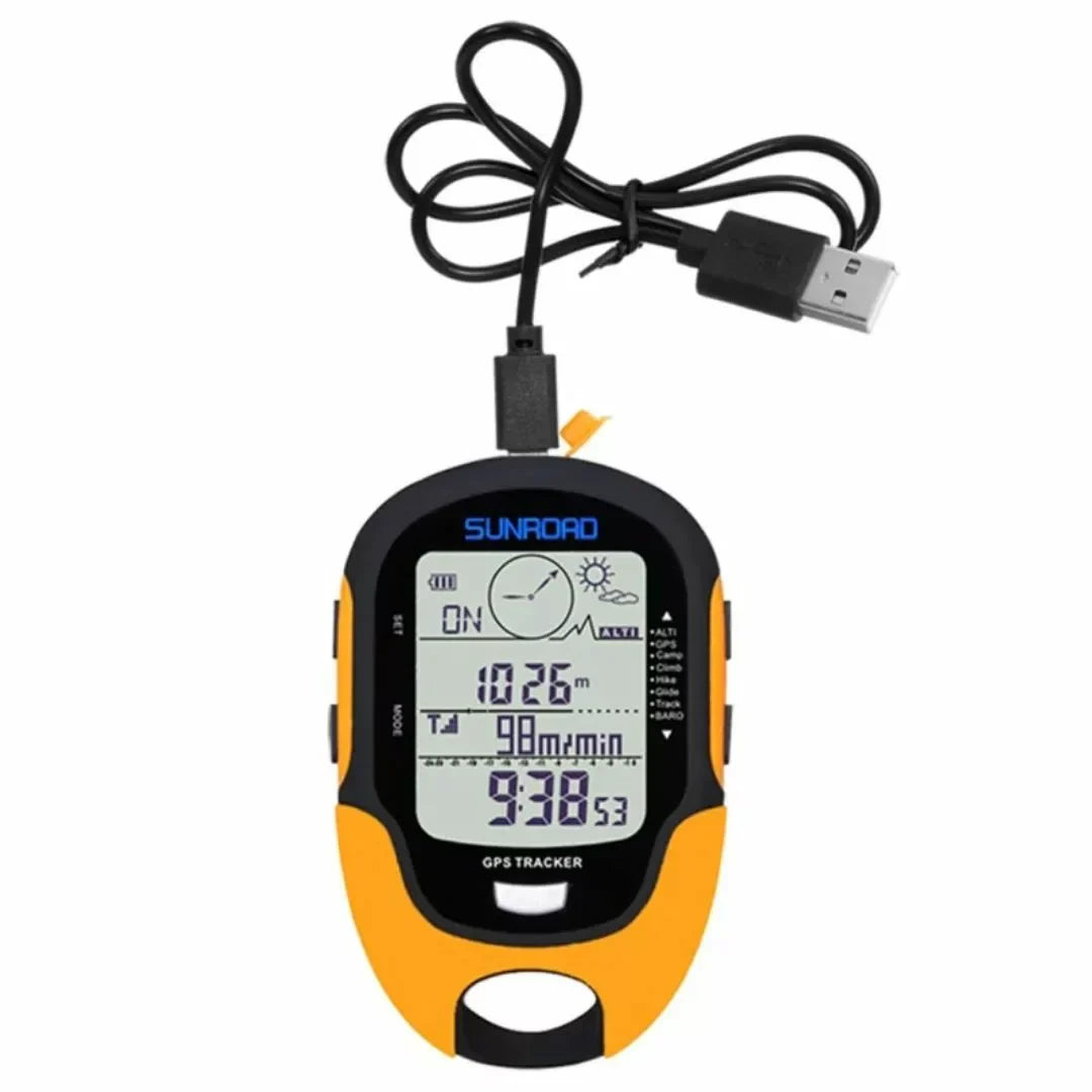 GPS Tracker Outdoor Black Orange | Bowlift