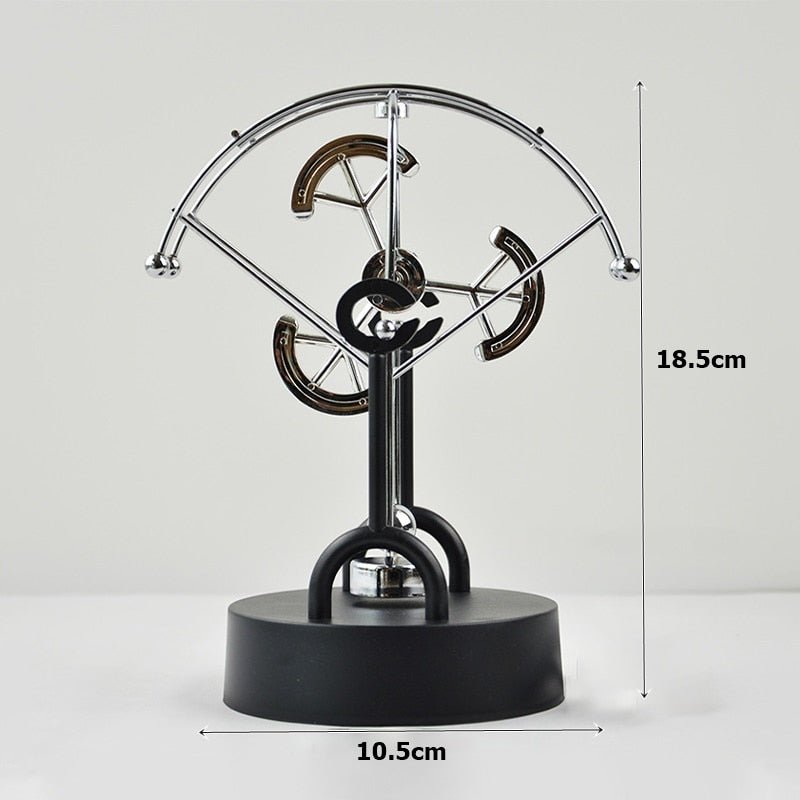 BowLift | Ball Rotating Perpetual Motion Pendulum Interactive Ornament