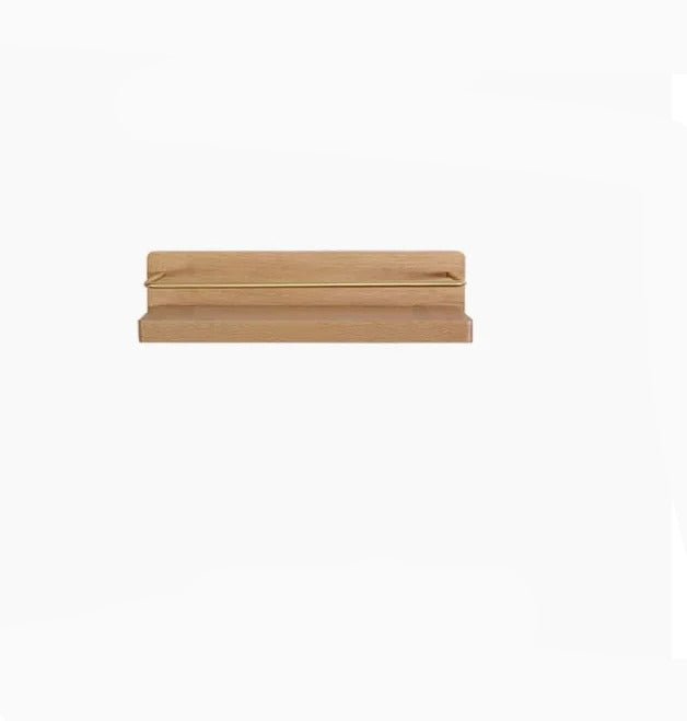 BowLift | BAMBOORA – Bamboo Wall-Mounted Coat Rack with Shelf for Smart Storage
