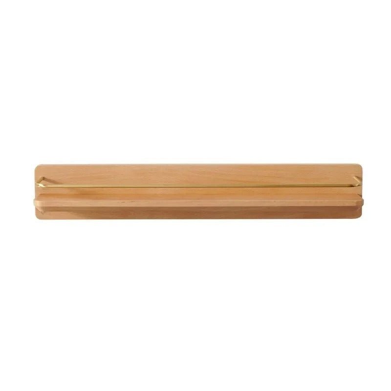 BowLift | BAMBOORA – Bamboo Wall-Mounted Coat Rack with Shelf for Smart Storage