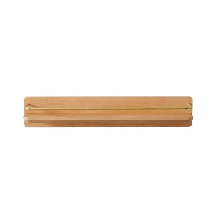 BowLift | BAMBOORA – Bamboo Wall-Mounted Coat Rack with Shelf for Smart Storage