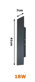 BowLift | Waterproof LED Strip - Outdoor Wall Light IP65