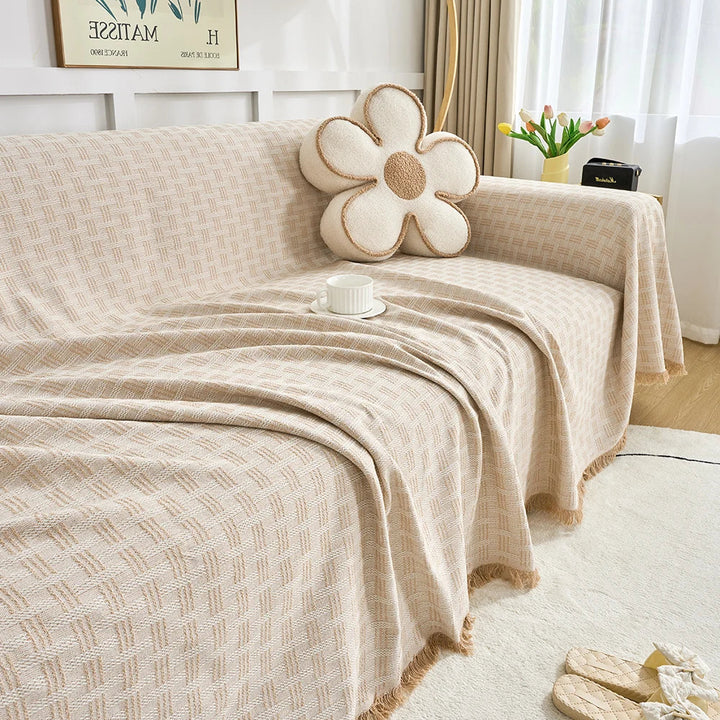 BowLift | Large Sofa Cover with Reversible Pattern Stylish Protection