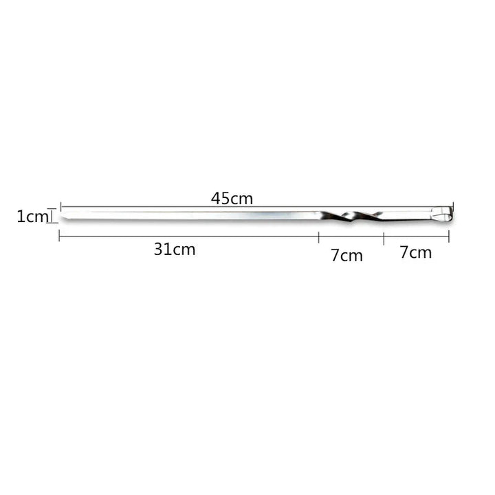 Barbecue Meat String Skewers Chunks Of Meat Stainless Steel Stick | Bowlift