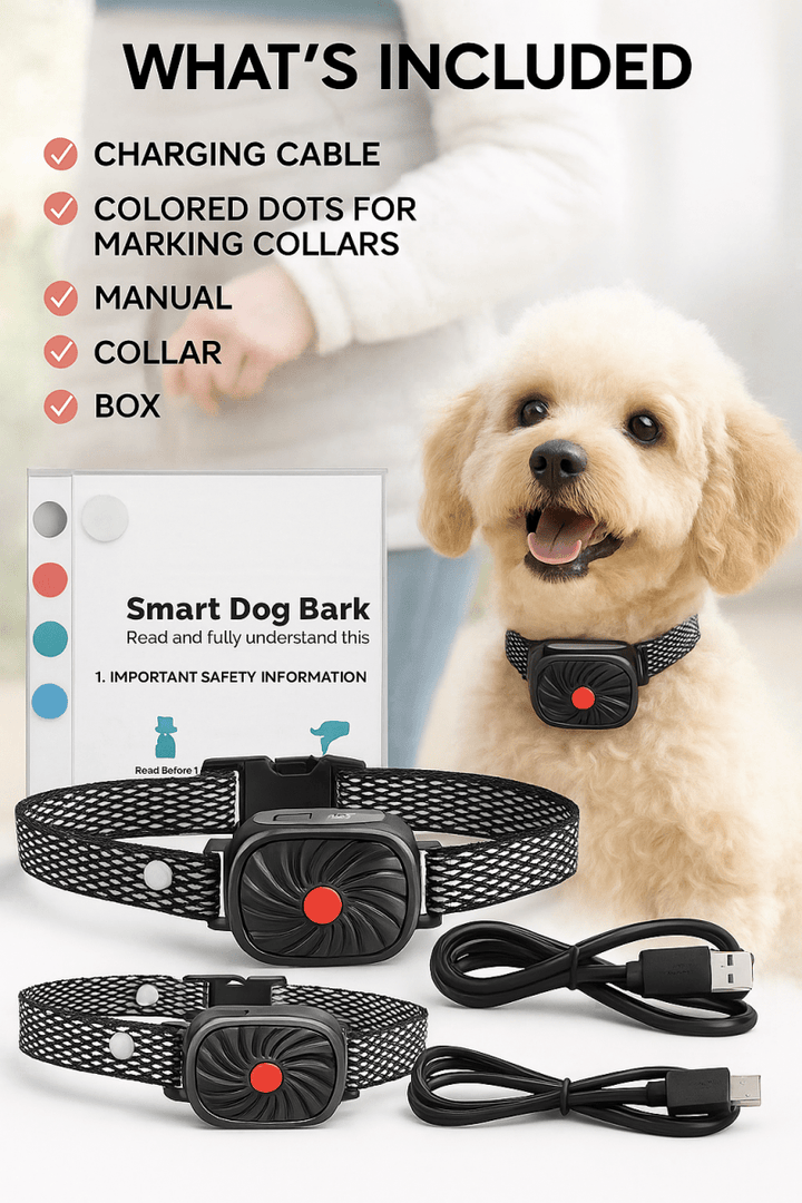BowLift | BarkLess Nano – Gentle Anti-Bark Collar for Puppies & Small Dogs