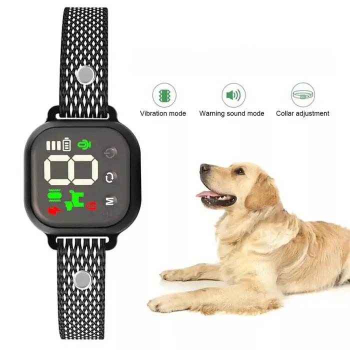 BarkPro • Touch Screen Dog Bark Collar - Touch Screen Dog Bark Collar - BowLift