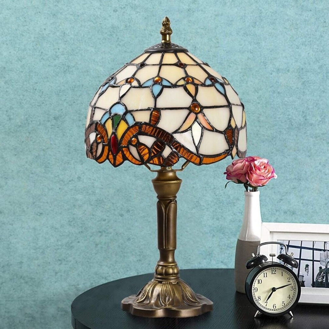 BowLift | Antique Stained Glass Lamp