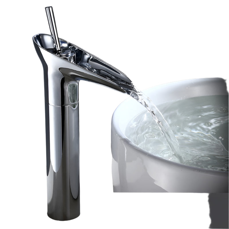AquaCascade waterfall faucet for the sink Bowlift