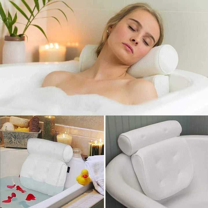 BowLift | Luxurious NeckCush - Bath Cushion for Ultimate Relaxation and Comfort