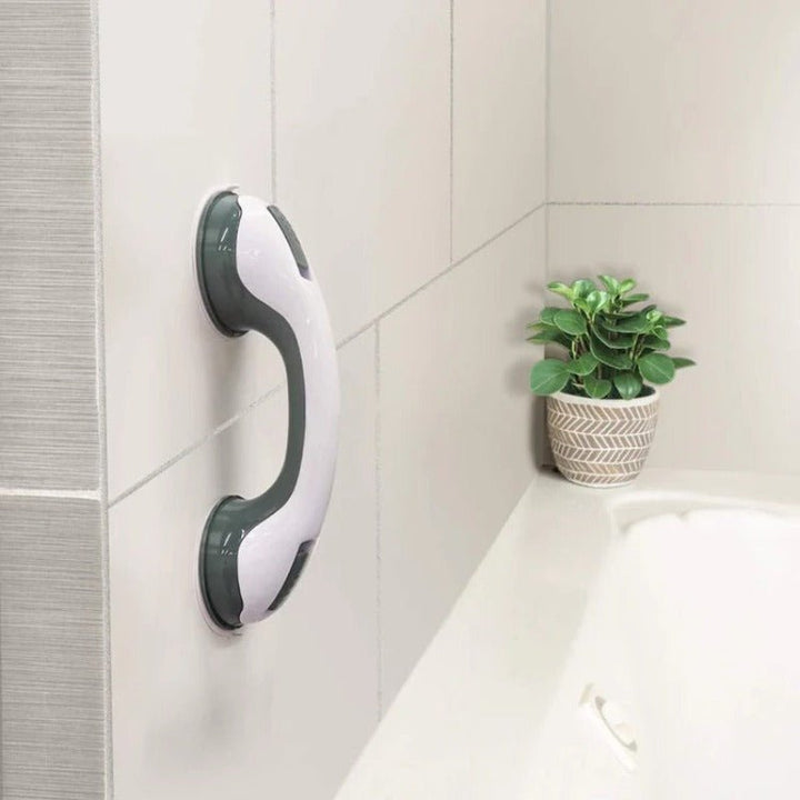 BowLift | BathGrip – Bathroom Safety Handle with Suction Cups, 30 cm