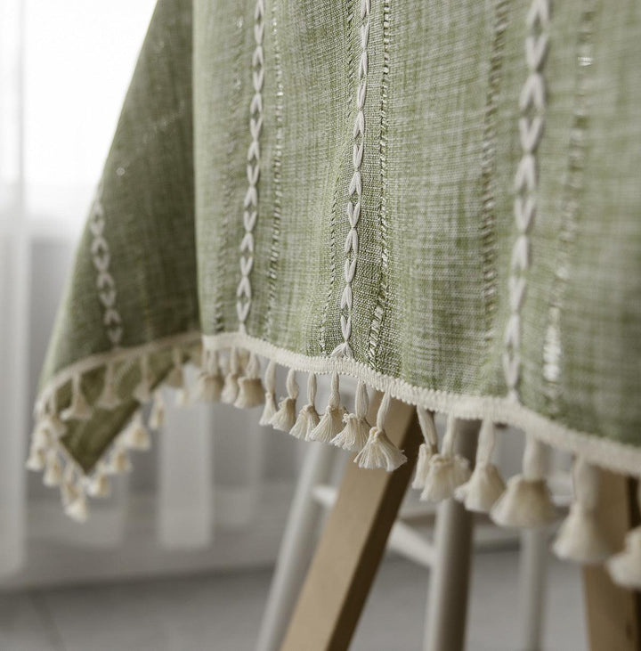 BowLift | Batillo Linen Tablecloth | Tablecloth, Indoor & Outdoor