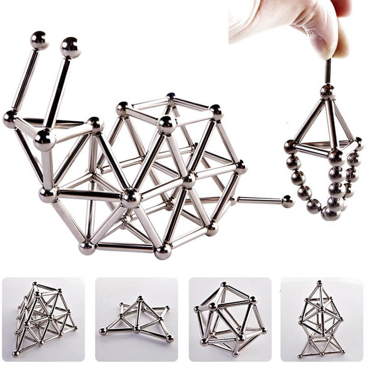 BowLift | Magnetic Sticks - Creative Building Game - Children
