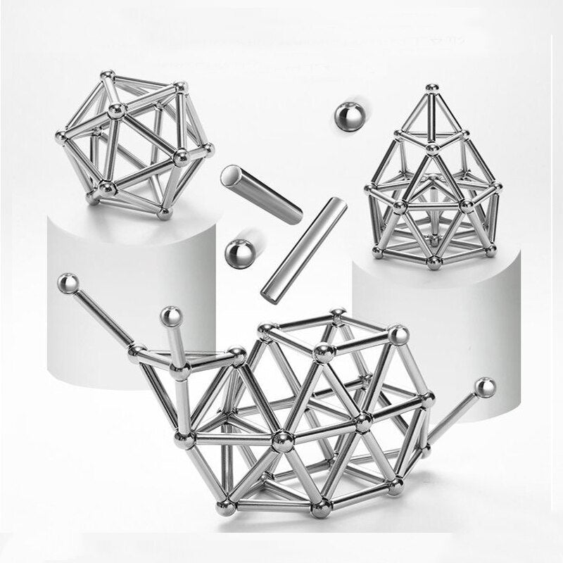 BowLift | Magnetic Sticks - Creative Building Game - Children