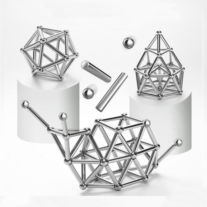 BowLift | Magnetic Sticks - Creative Building Game - Children