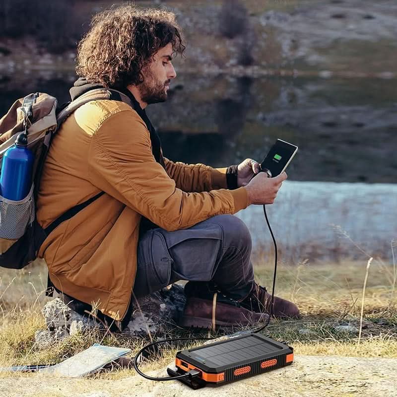 BowLift | Solar Power Bank 20000mAh with LED Light