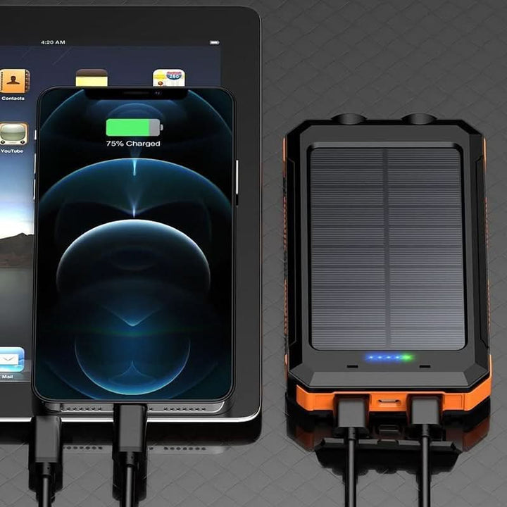 BowLift | Solar Power Bank 20000mAh with LED Light