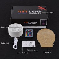 BowLift | 3D Lamp Locomotive Vintage