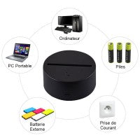 BowLift | 3D Lamp head of Mickey