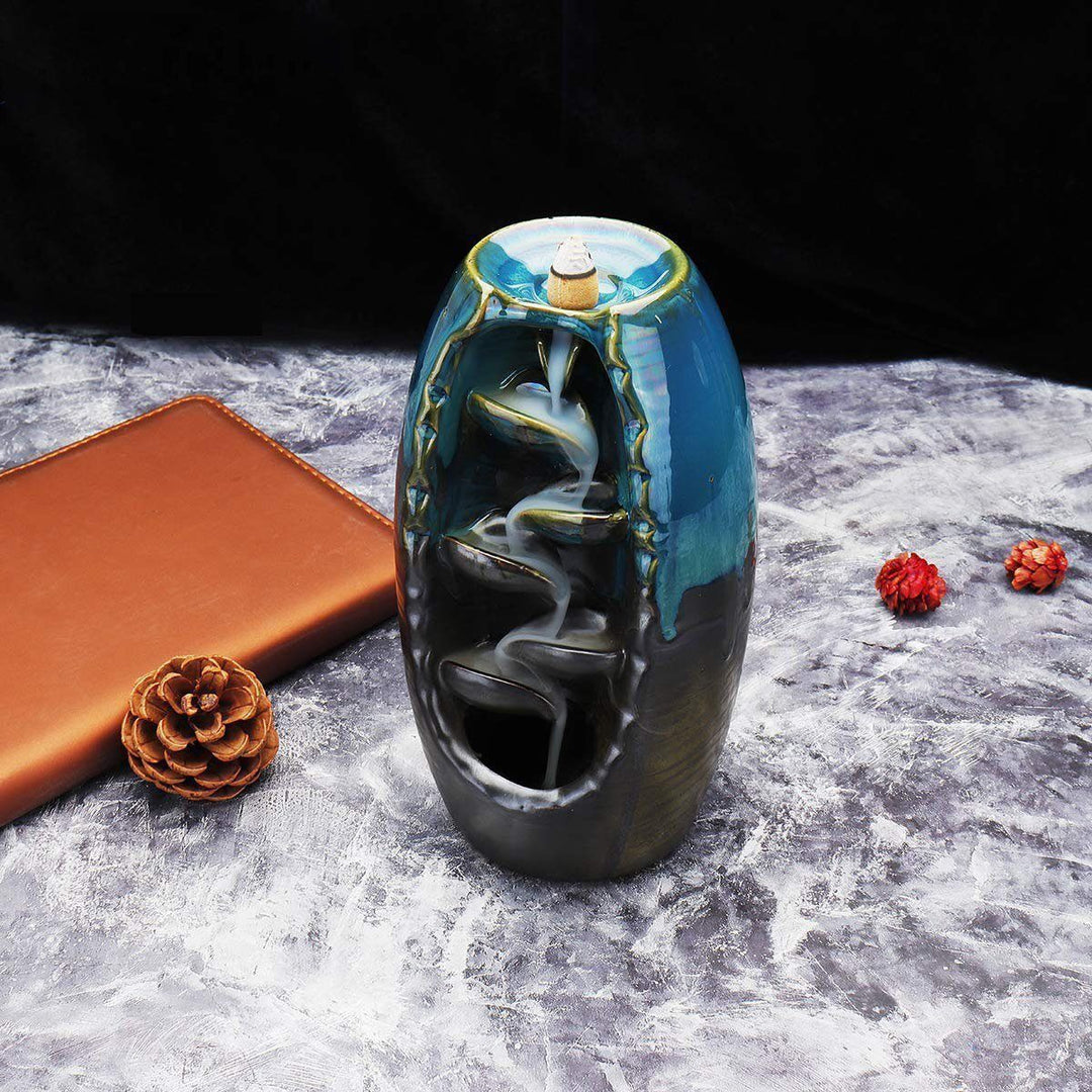 BowLift | ZenFlow - Handcrafted incense holder with fascinating waterfall incense effect