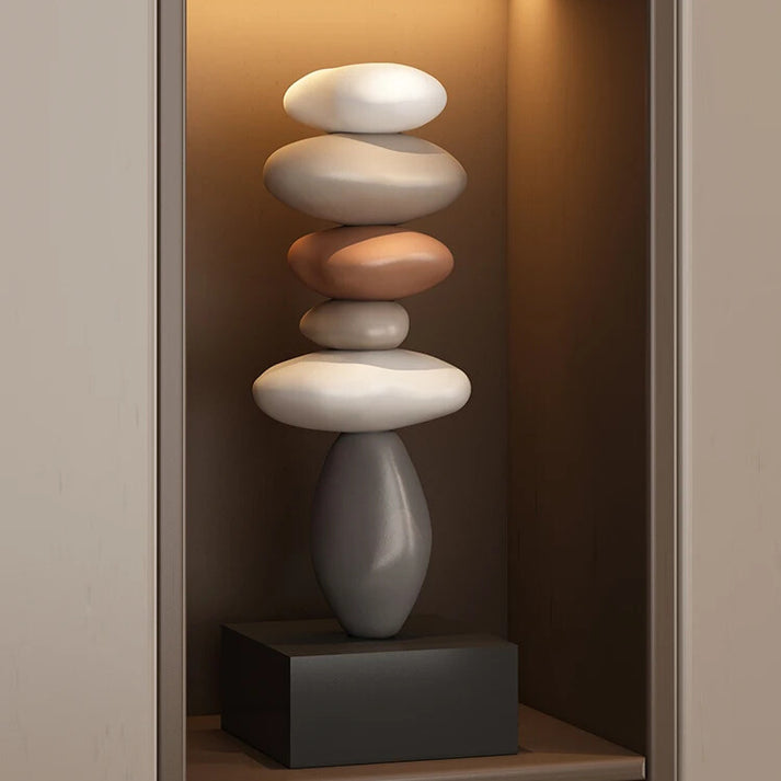 BowLift | StoneBalance - Modern stable stone sculpture