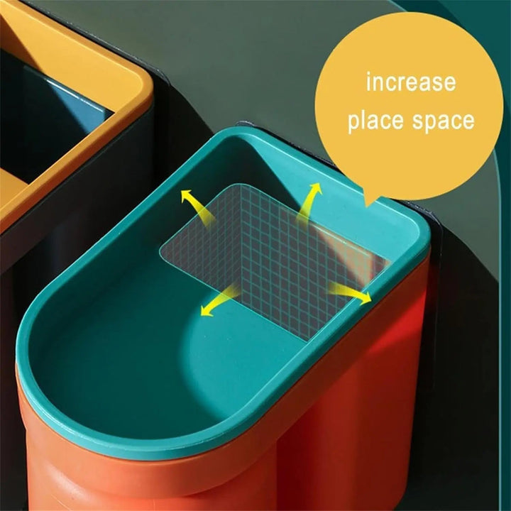 BowLift | Toothbrush Holder with Cup | Wall-Mounted | Self-Adhesive | ABS Plastic | 11.5×7×12.5cm