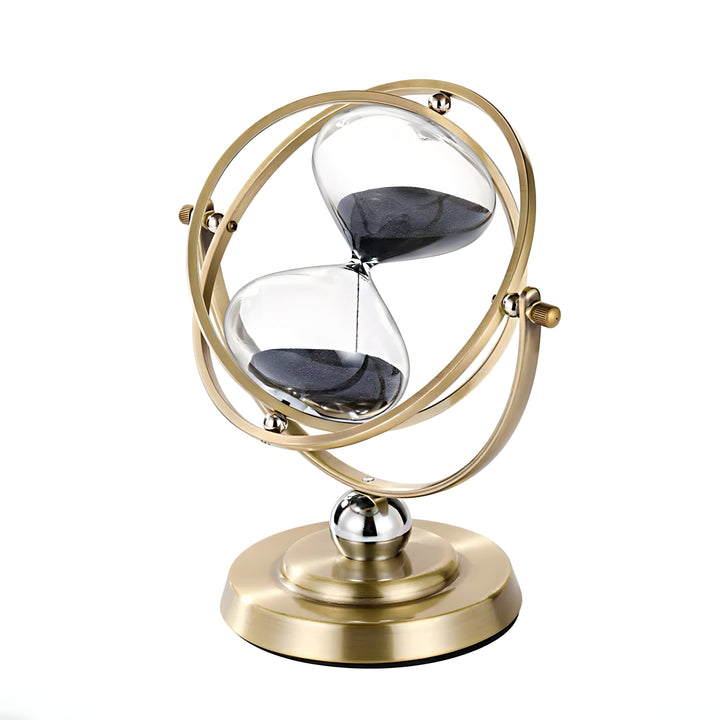 Elegant Hourglass with Calming Sand Flow and Style Bowlift