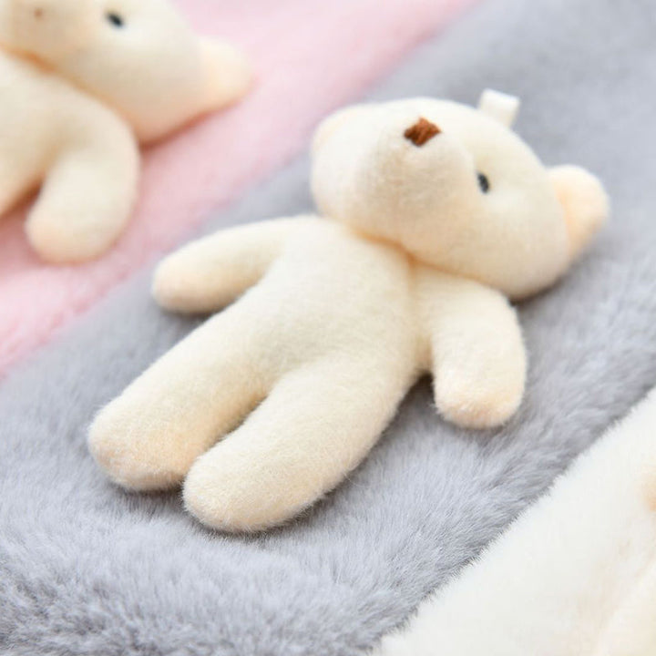 BowLift | Cute Bear Plush Bib For Adult And Child