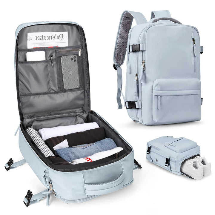 BowLift | Women's Large Travel Backpack Waterproof Hiking Backpack