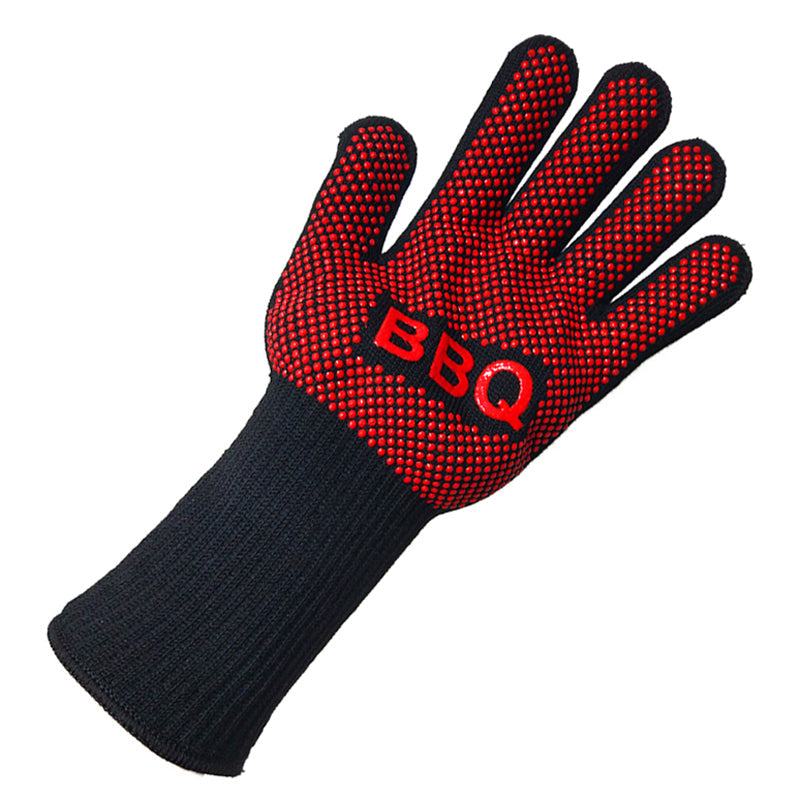 BBQ Gloves Heat Resistant Barbecue Grill Glove Oven Mitts Oven Gloves | Bowlift