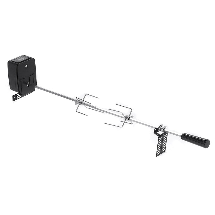 BBQ Grill Motor Meat Forks Set Automatic Spit Rod Rotisserie Kit | Bowlift