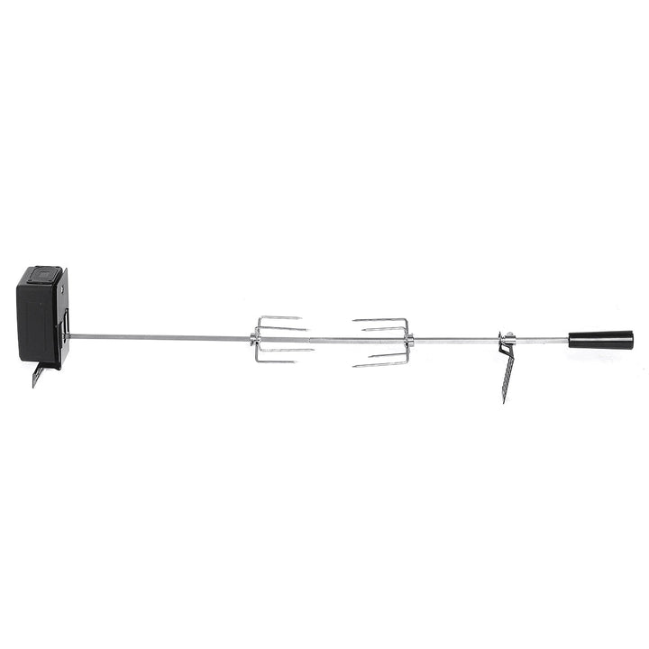 BBQ Grill Motor Meat Forks Set Automatic Spit Rod Rotisserie Kit | Bowlift