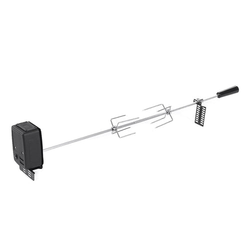 BBQ Grill Motor Meat Forks Set Automatic Spit Rod Rotisserie Kit | Bowlift