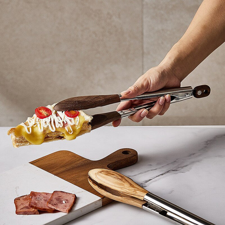 BBQ Grilling Tong Salad Bread Dessert Tong Food Clip Non-Stick Clips | Bowlift